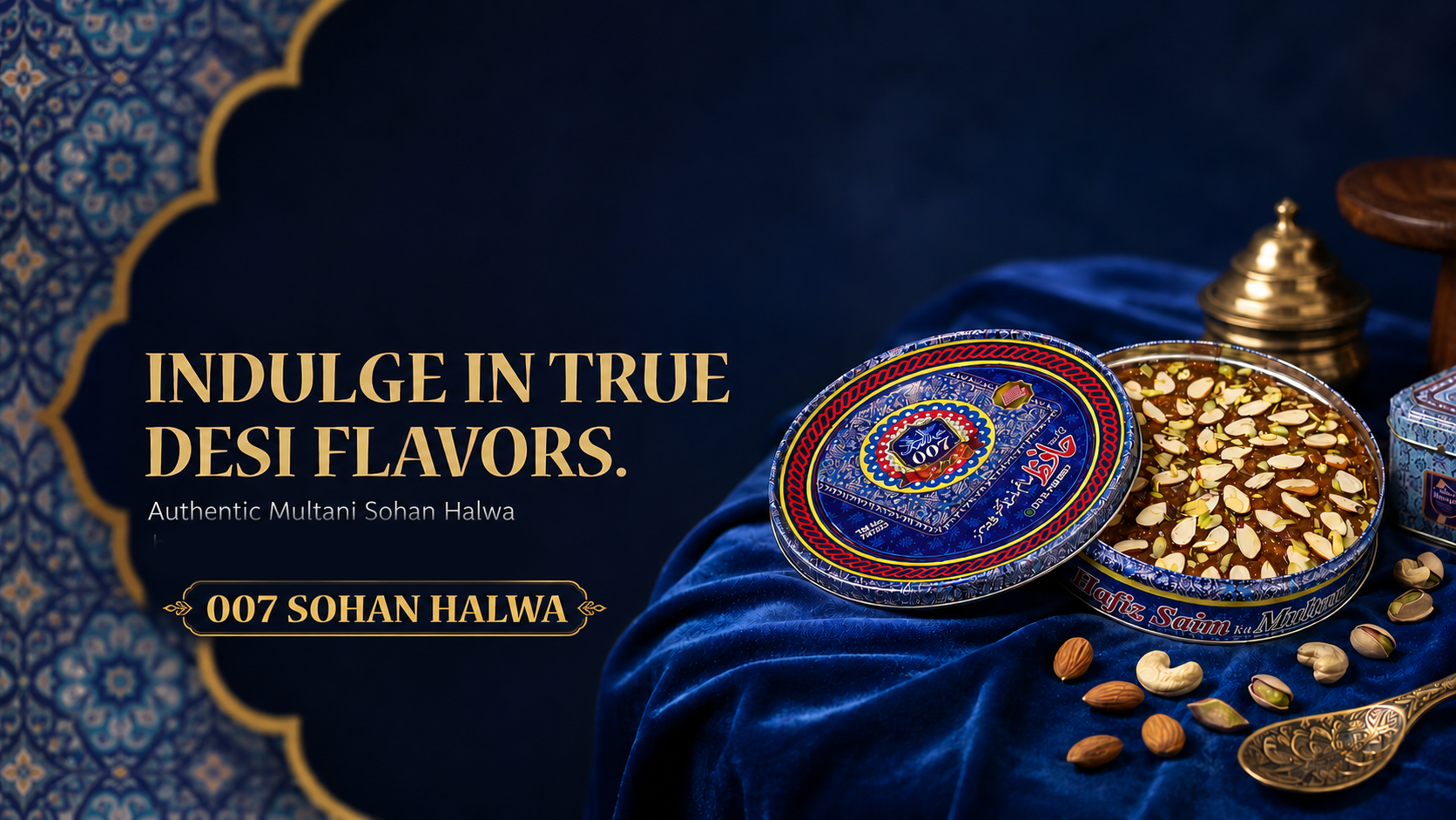 007 Sohan Halwa — Indulge in True Desi Flavors. Authentic Multani Sohan Halwa
